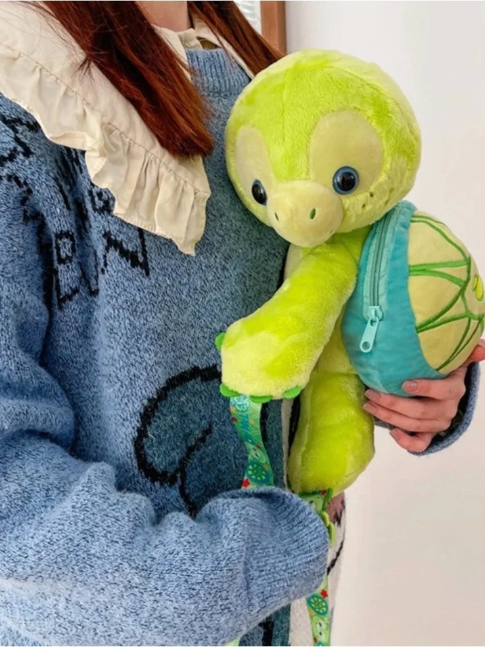 Disney Olu Mel Turtle Plush Doll Cartoon Plush Soft Backpack